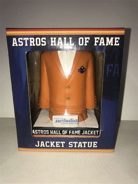 replica astros hall of fame jacket statue|Houston Astros Hall of Fame Jacket Statue 2019 SGA .